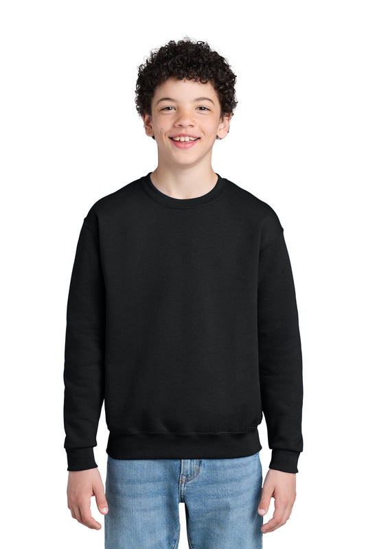 Sudadera juvenil de cuello redondo Jerzees NuBlend (562B)