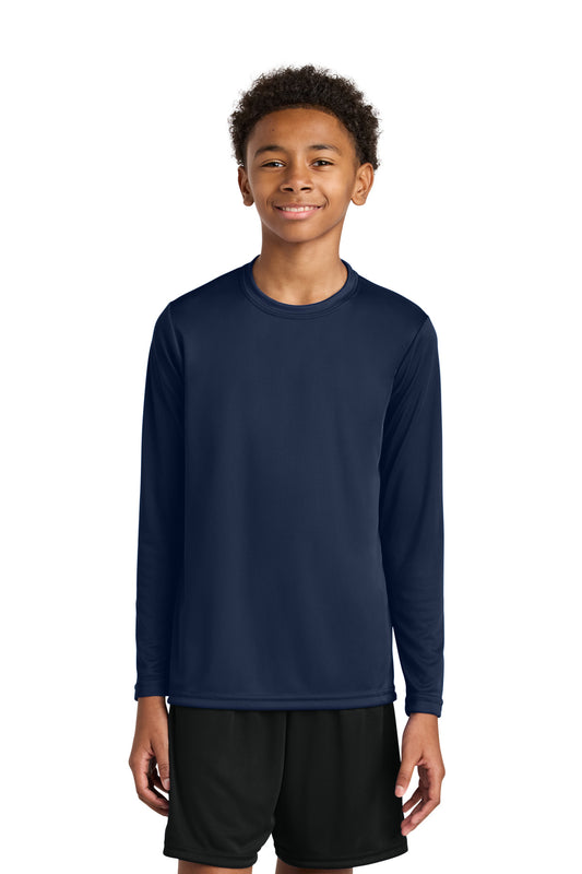Camiseta de manga larga de alto rendimiento con enfriamiento para jóvenes A4 (A4NB3165)