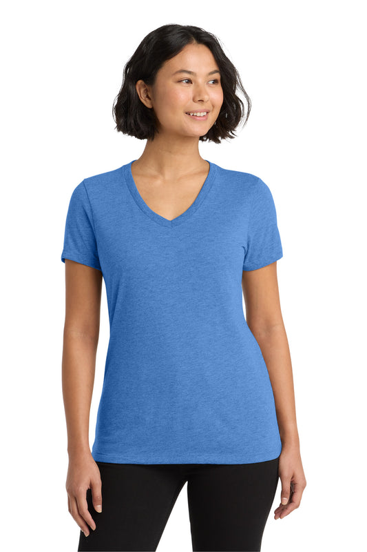 Camiseta de cuello en V Tri-Blend para mujer Allmade (AL2018)