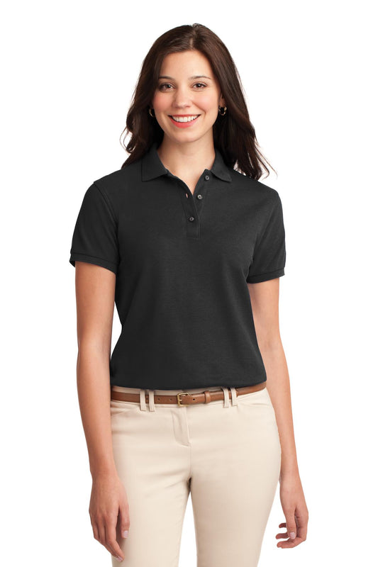 Polo Port Authority Silk Touch™ para mujer (L500)