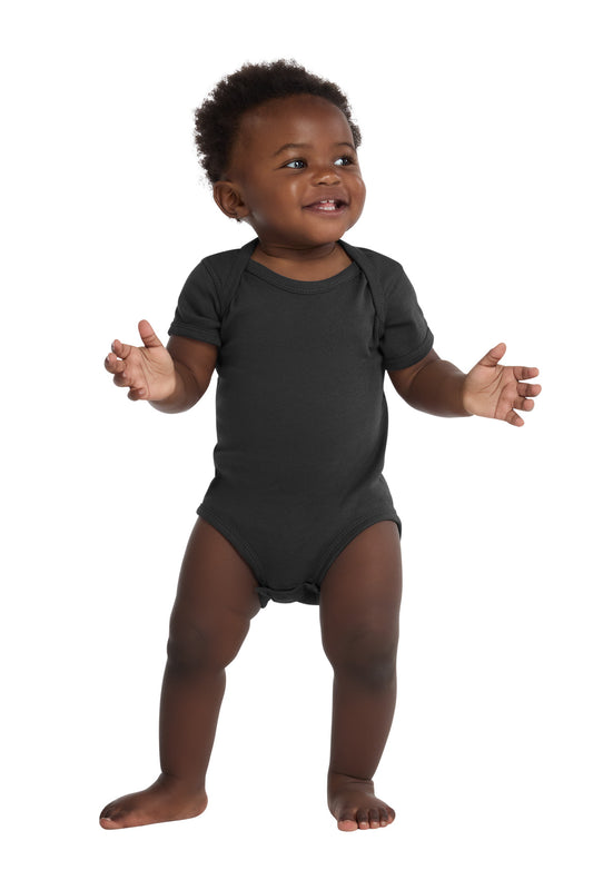 Body de bebé Rabbit Skins de manga corta en tejido rib (RS4400)