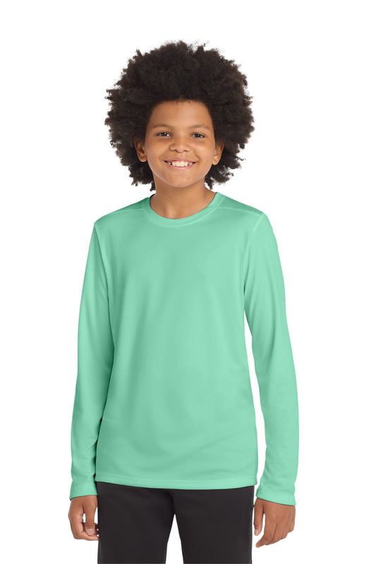 Camiseta de manga larga juvenil Posi-UV Pro de Sport-Tek (YST420LS)