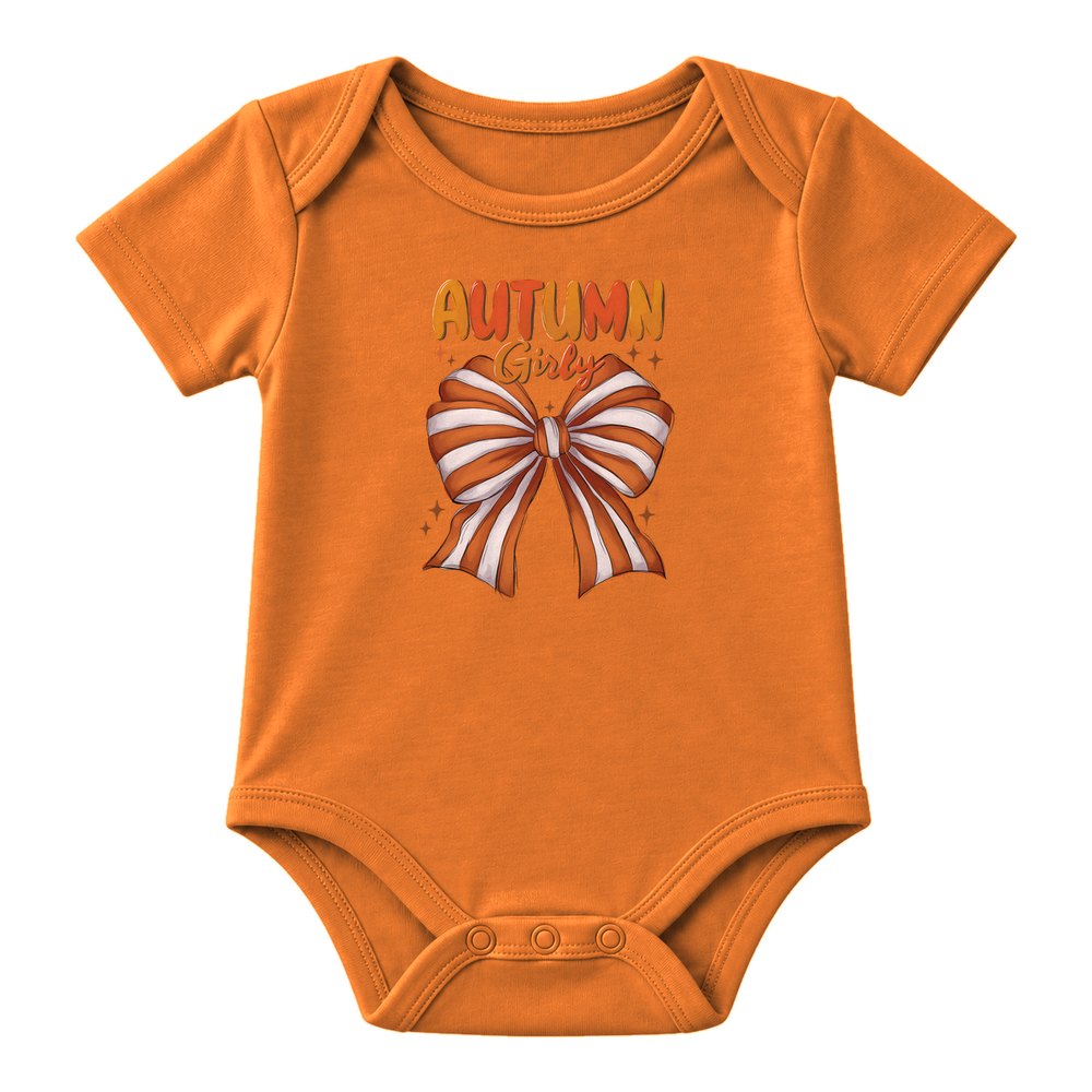 Autumn Girly Bow Fall Tee