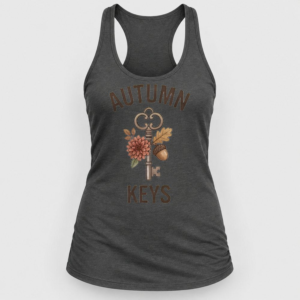 Autumn Keys Racerback Tank