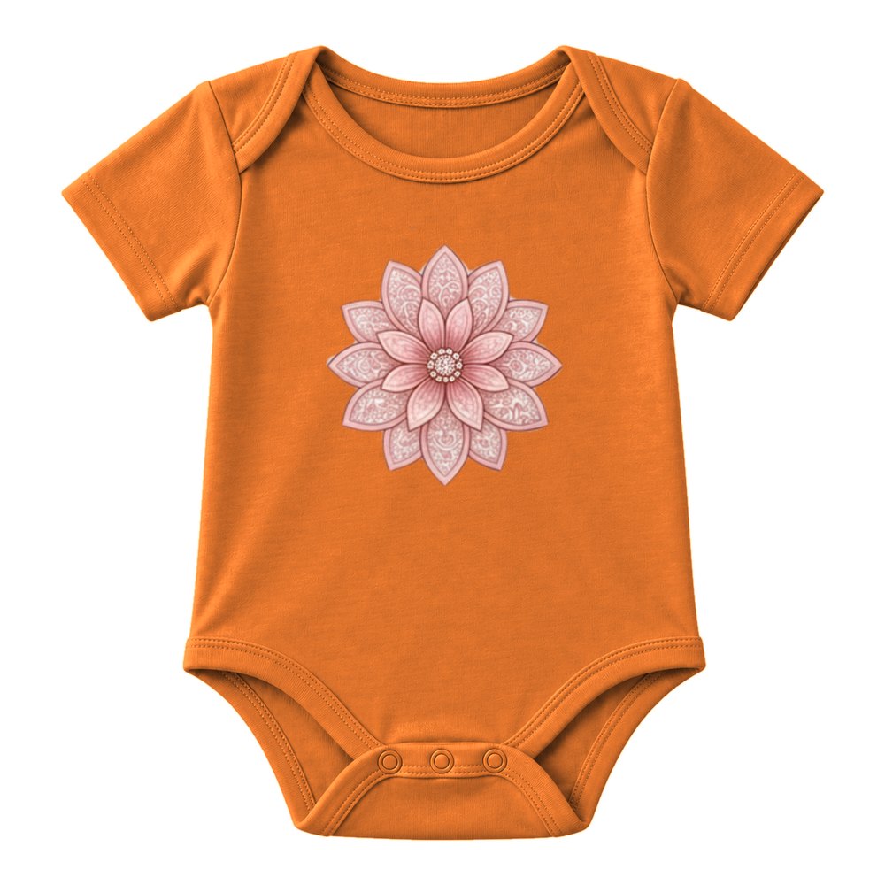 Blush Mandala Flower Fall Tee