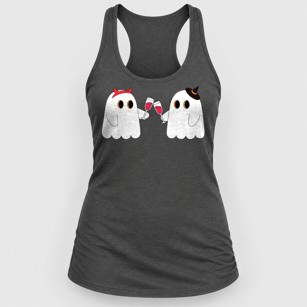 Cheers Ghosts Racerback Tank
