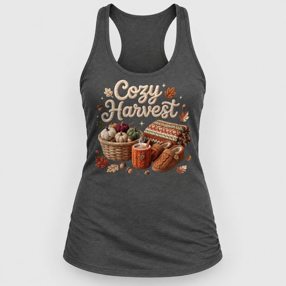 Cozy Harvest Knit Racerback Tank