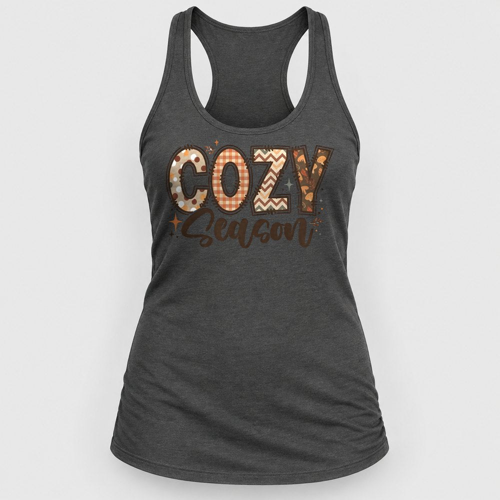 Cozy Season Retro Racerback Tank