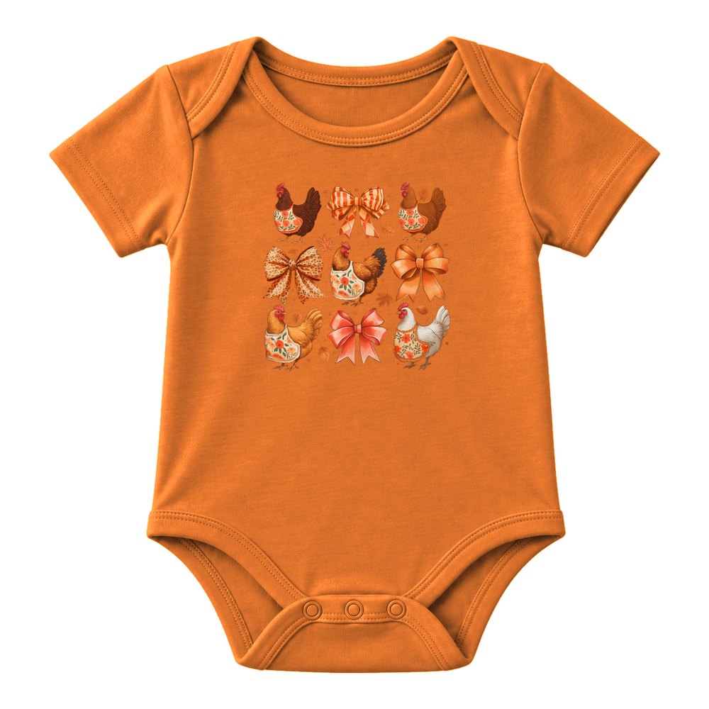 Fall Chickens & Bows Fall Tee