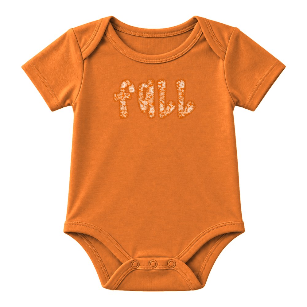Fall Lace Lettering Fall Tee