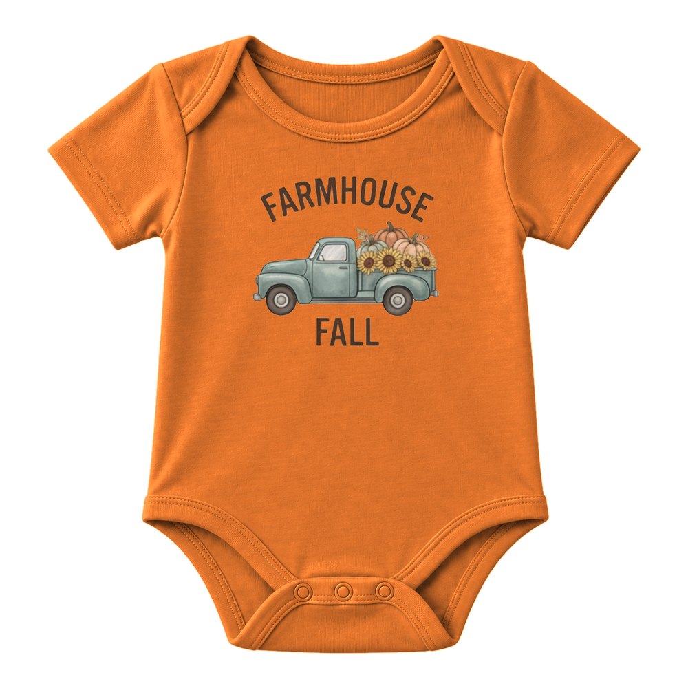 Farmhouse Fall Truck Fall Tee