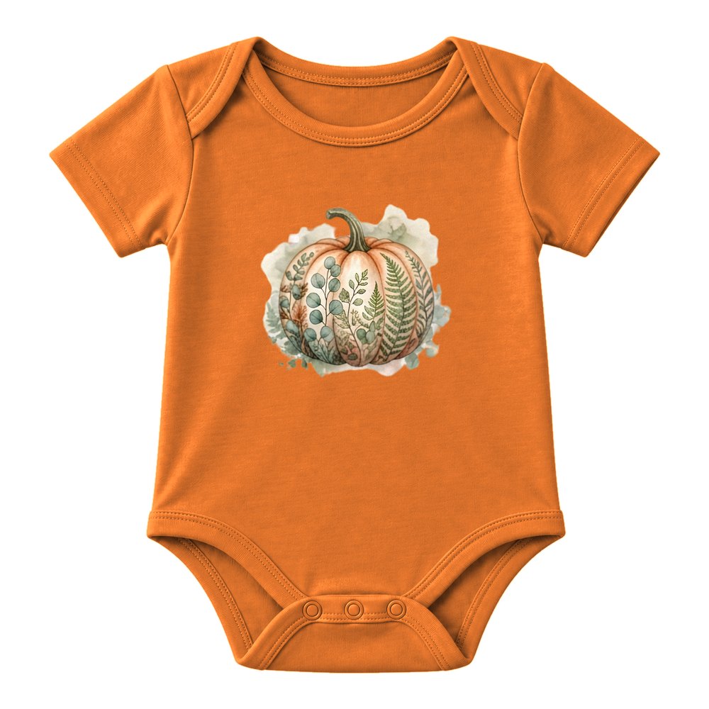 Fern Botanical Pumpkin Fall Tee
