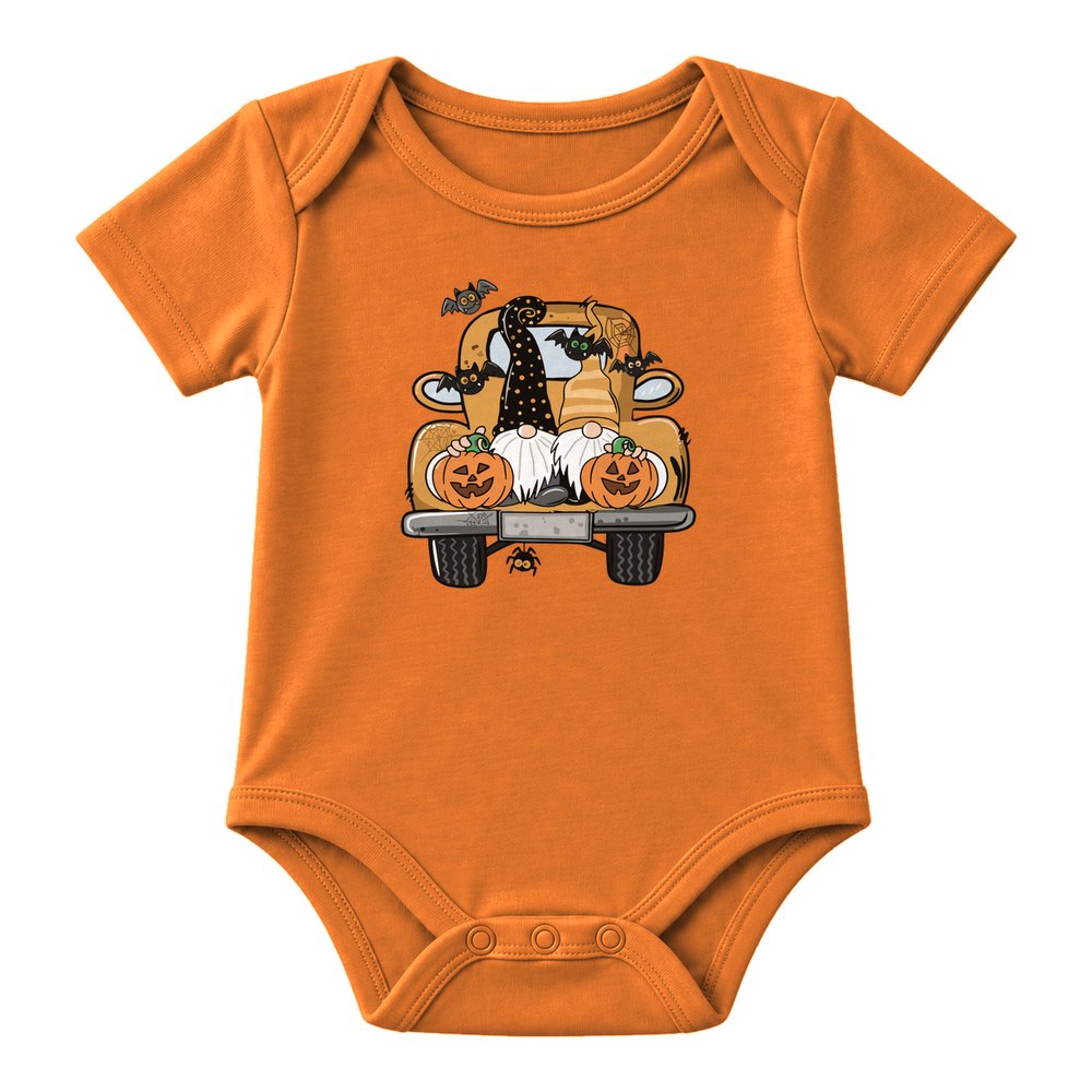 Gnome Halloween Truck Halloween Tee