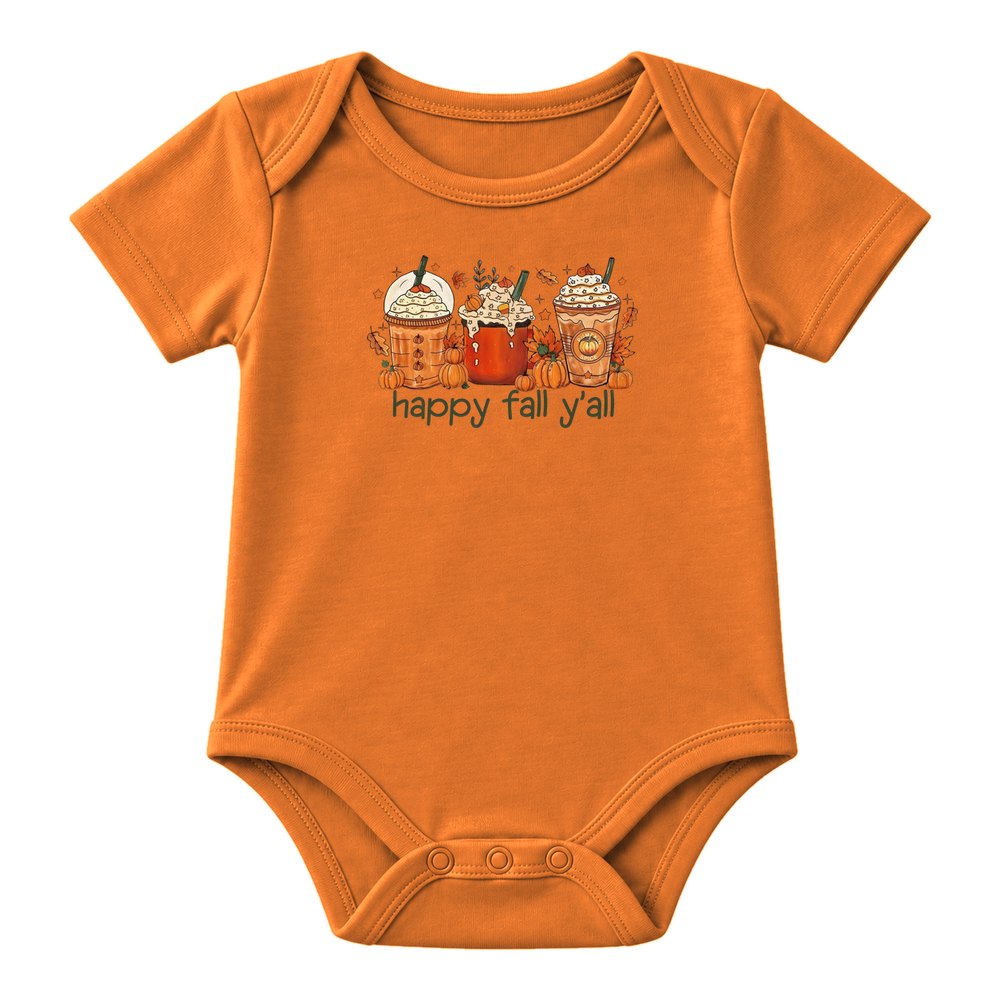 Happy Fall Y'all Lattes Fall Tee