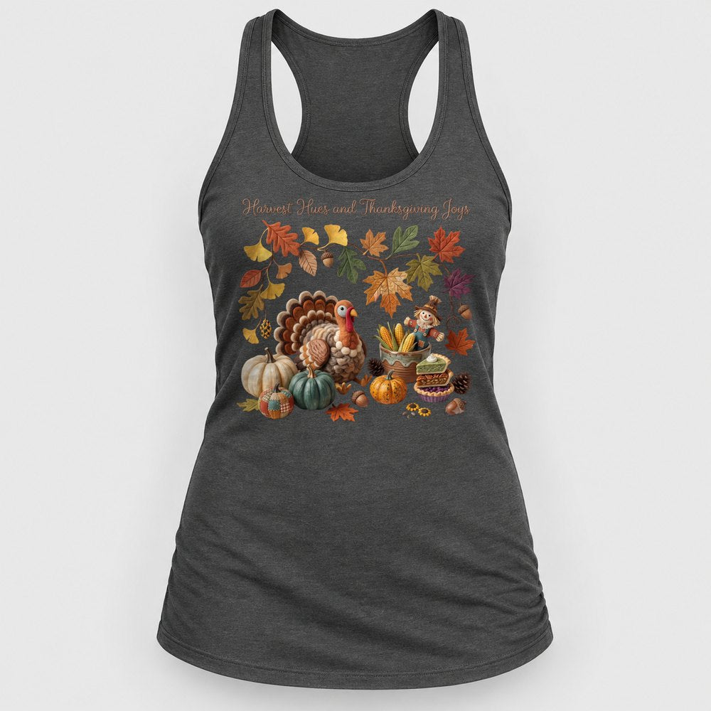 Harvest Hues Knit Racerback Tank