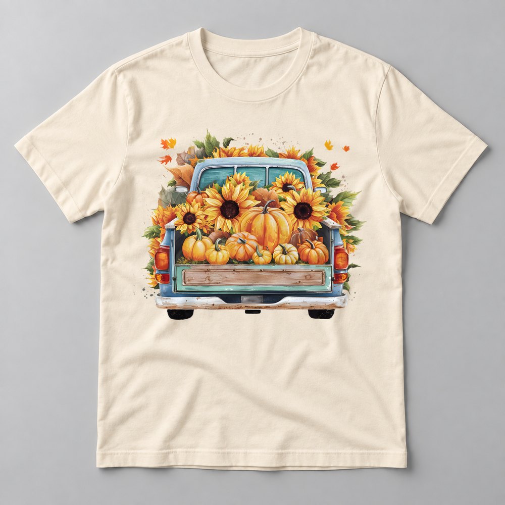 Harvest Tailgate tee in Natural