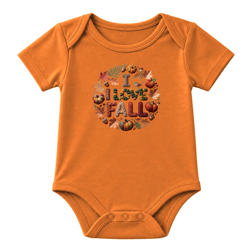 I Love Fall Knit Wreath Fall Tee