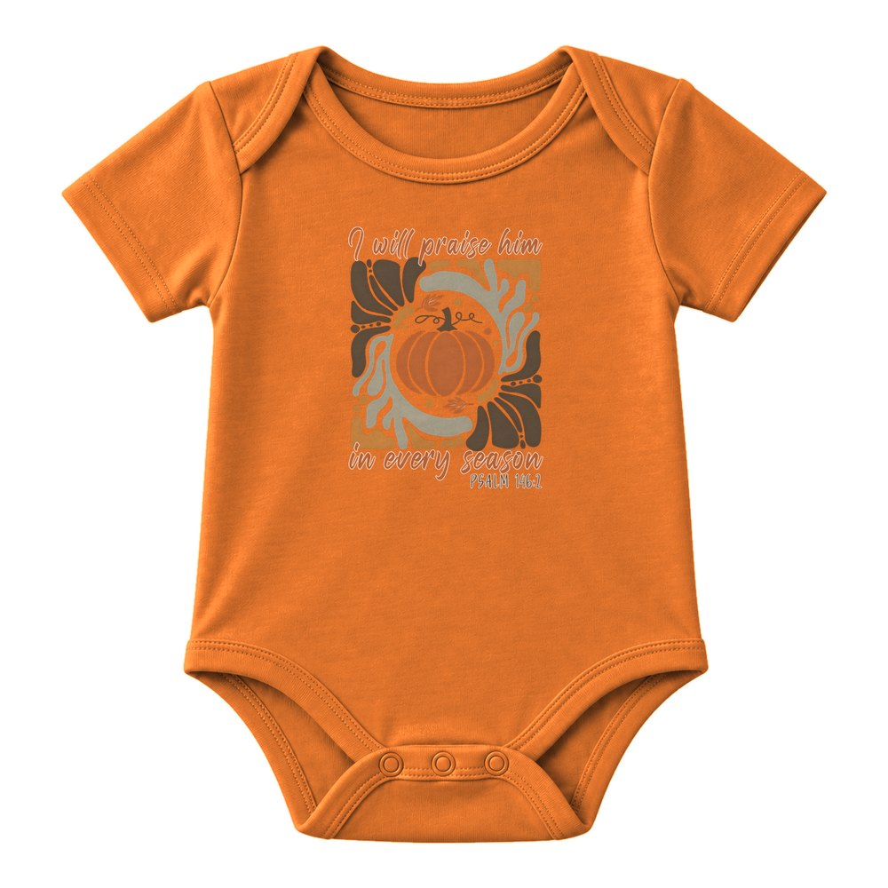 I Will Praise Him in Every Season Fall Tee