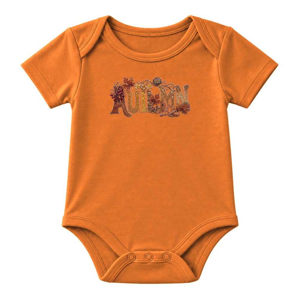 Jeweled Autumn Owl Letters Fall Tee