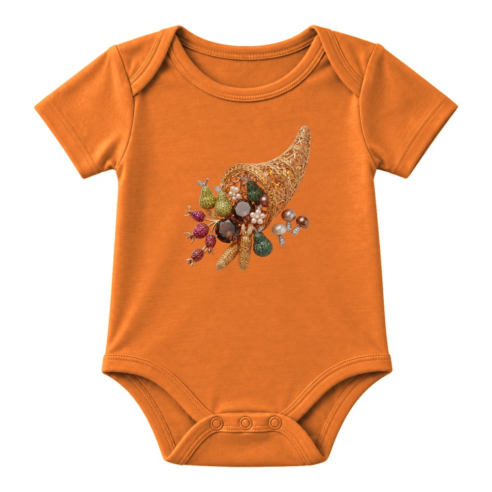 Jeweled Cornucopia Thanksgiving Tee