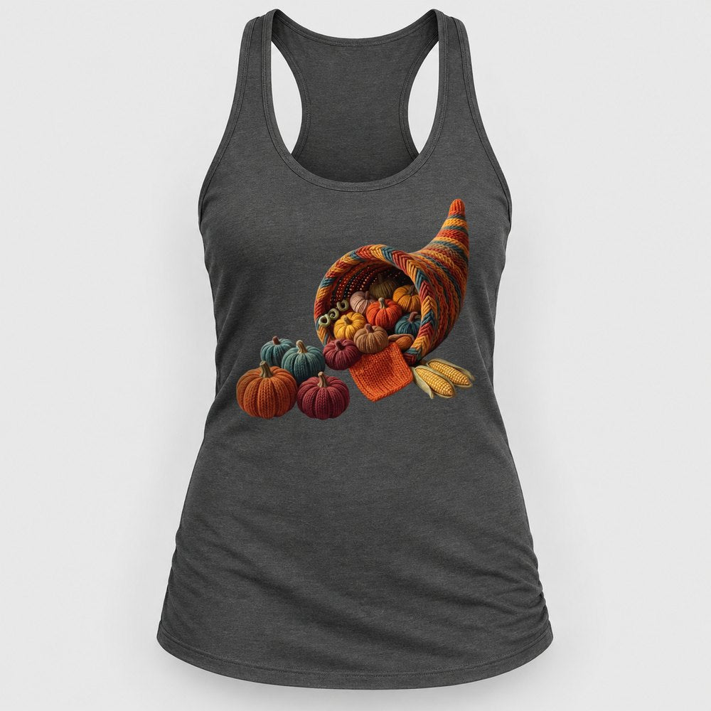 Knit Cornucopia Racerback Tank