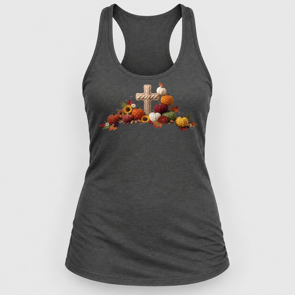 Knit Cross Harvest Racerback Tank