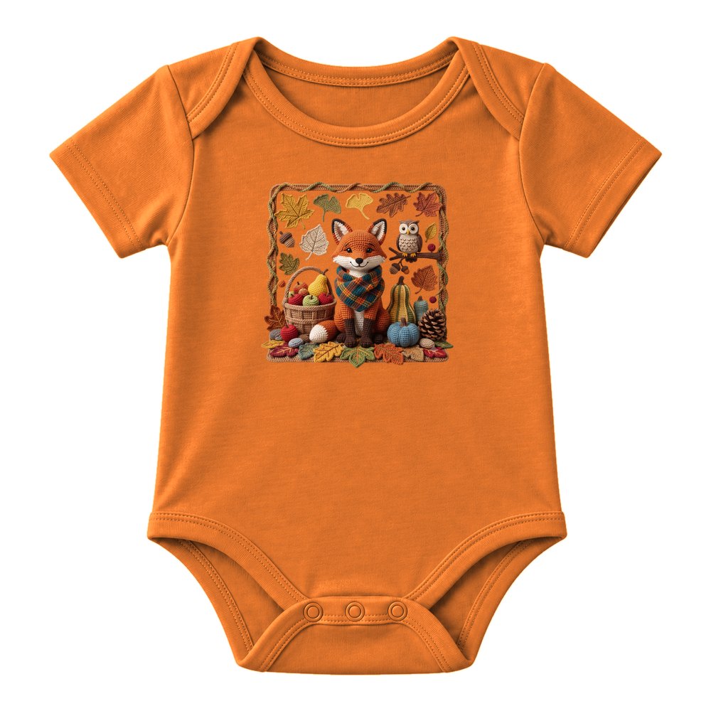 Knit Fox & Owl Harvest Fall Tee