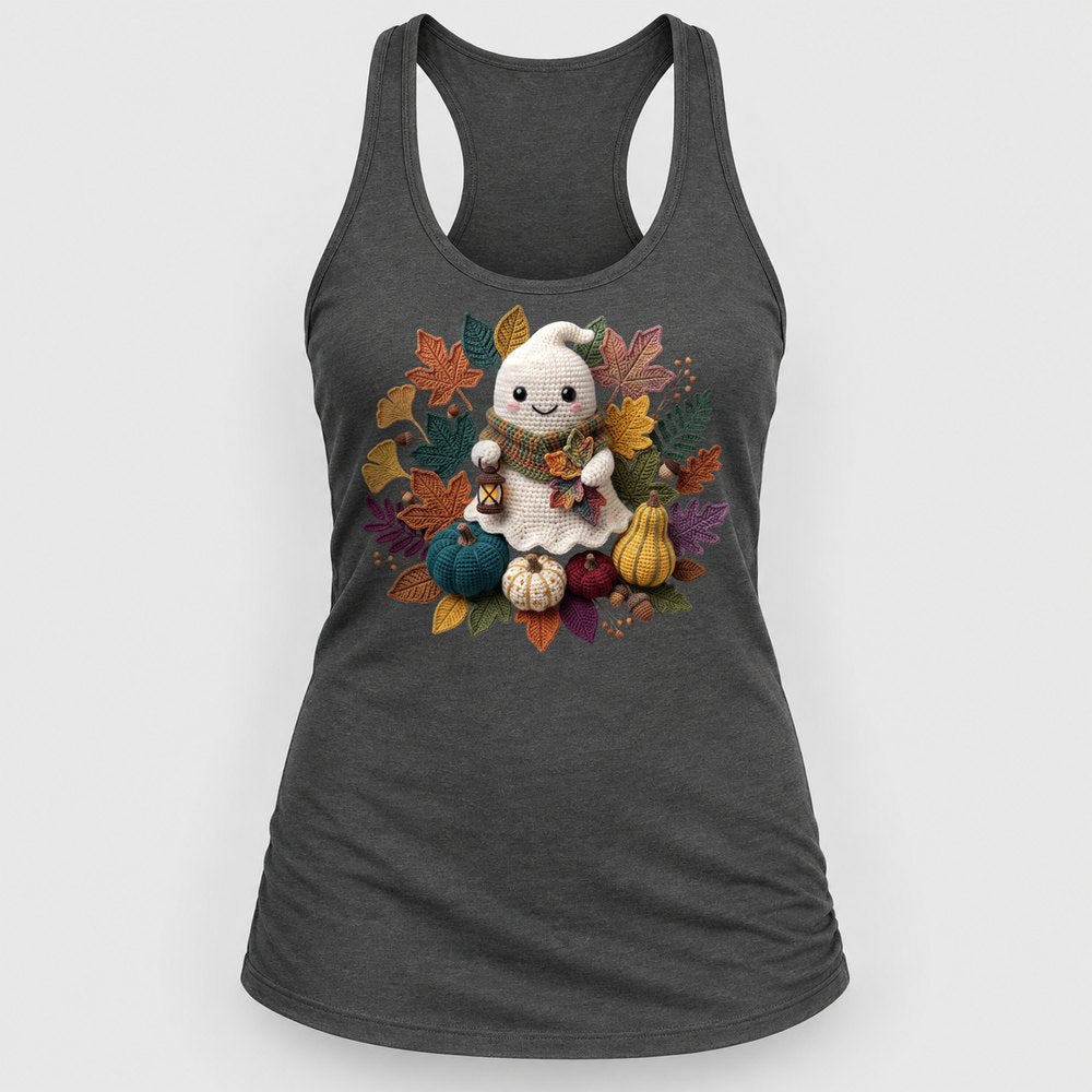 Knit Ghost Lantern Racerback Tank