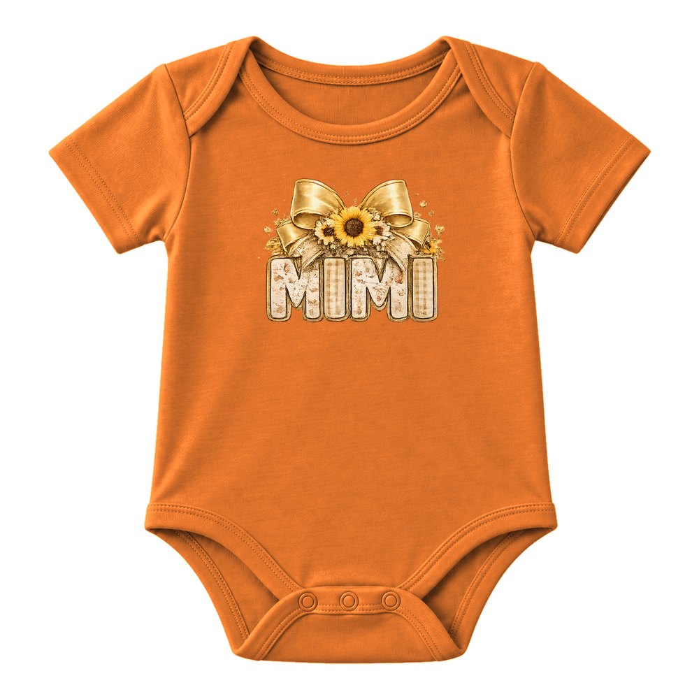 Mimi Sunflower Bow Fall Tee