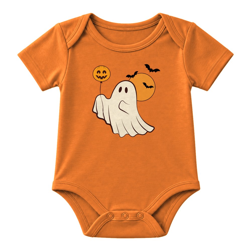 Moonlight Balloon Ghost Halloween Tee