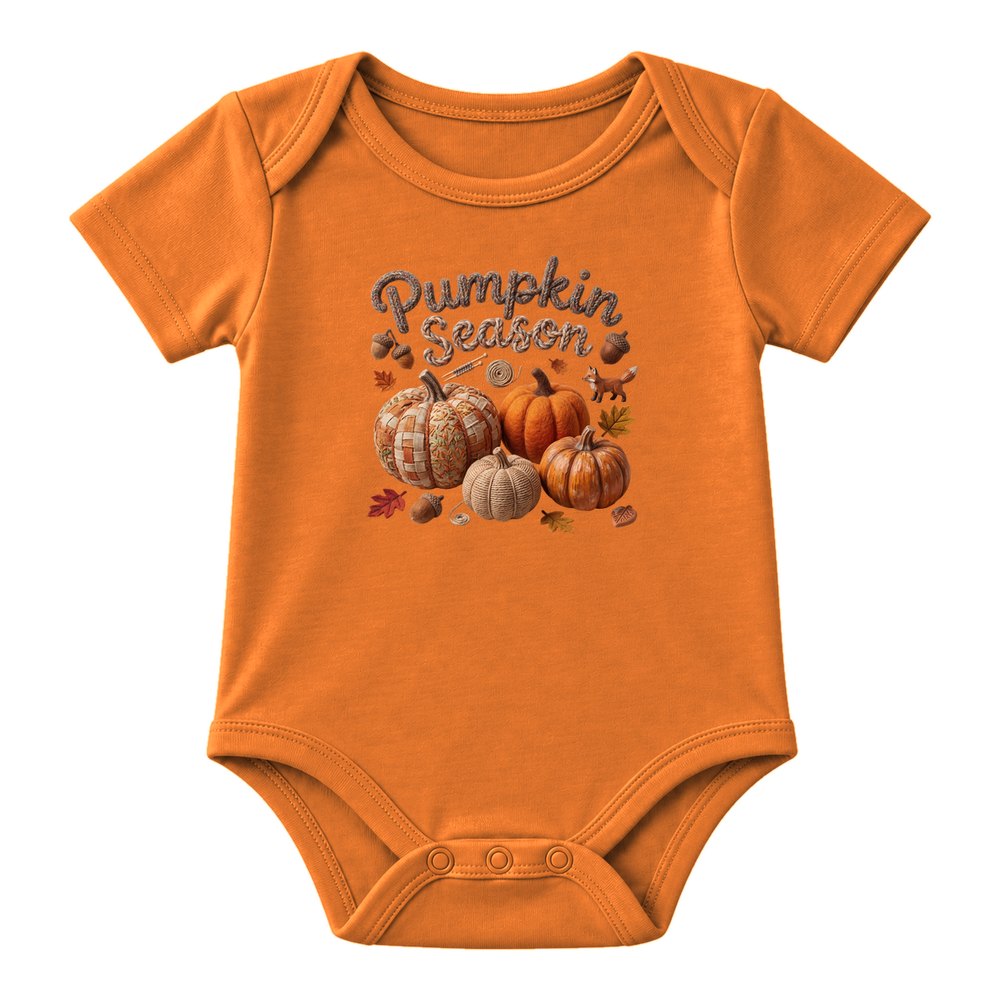 Pumpkin Season Patchwork Fall Tee