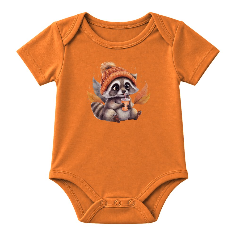 Raccoon Pumpkin Spice Fall Tee