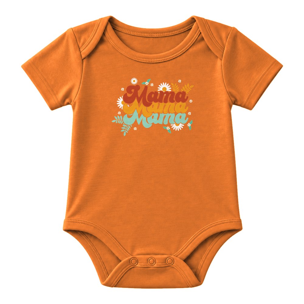 Retro Mama Florals Fall Tee
