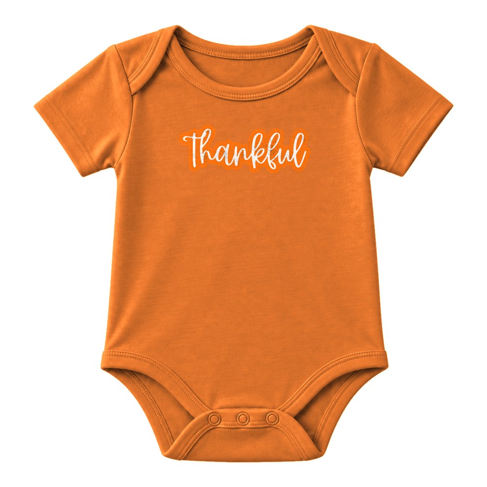 Thankful Script Thanksgiving Tee