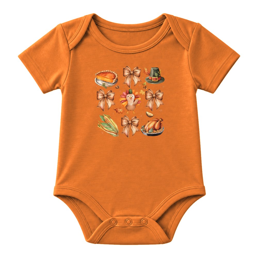Thanksgiving Coquette Patch Thanksgiving Tee