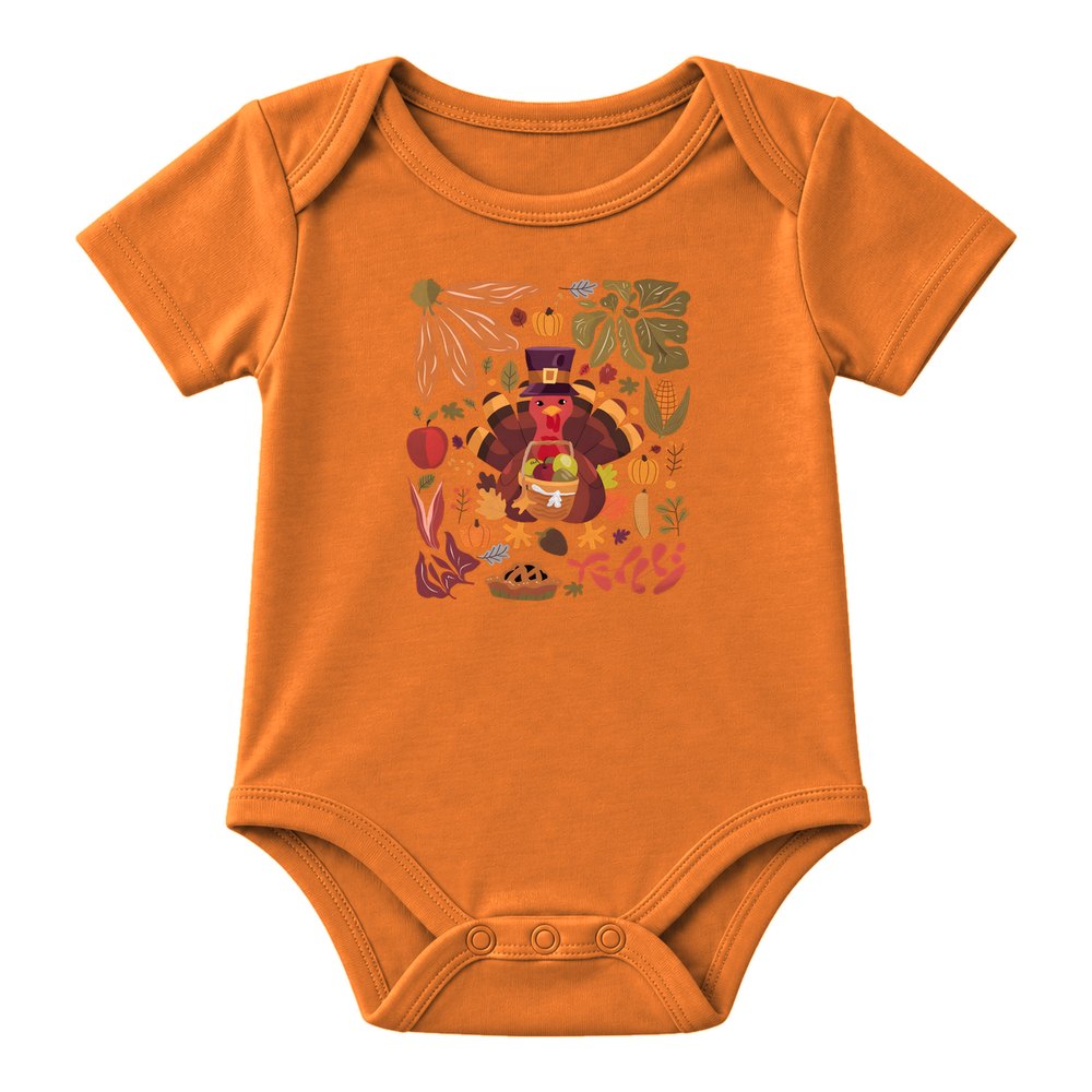 Turkey Harvest Thanksgiving Tee