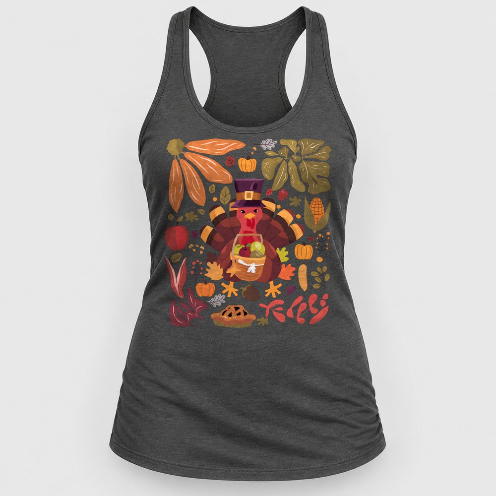Turkey Harvest Racerback Tank