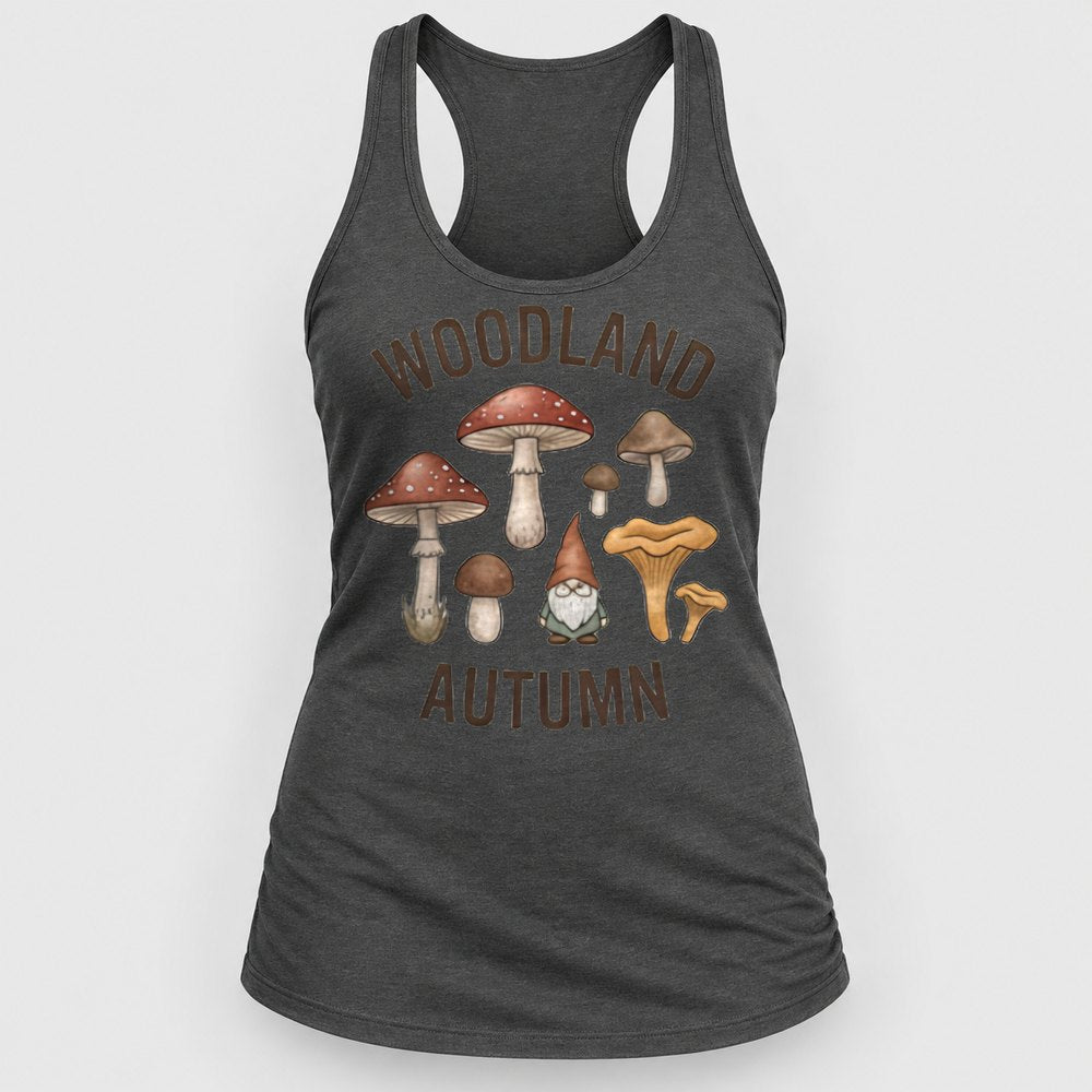 Woodland Autumn Racerback Tank