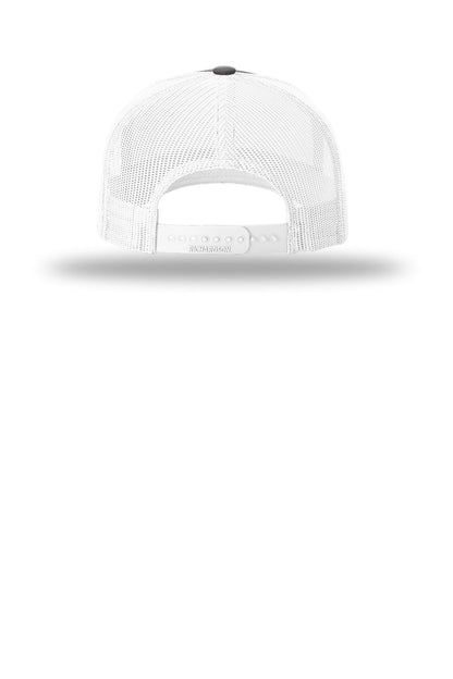 Charcoal/ White