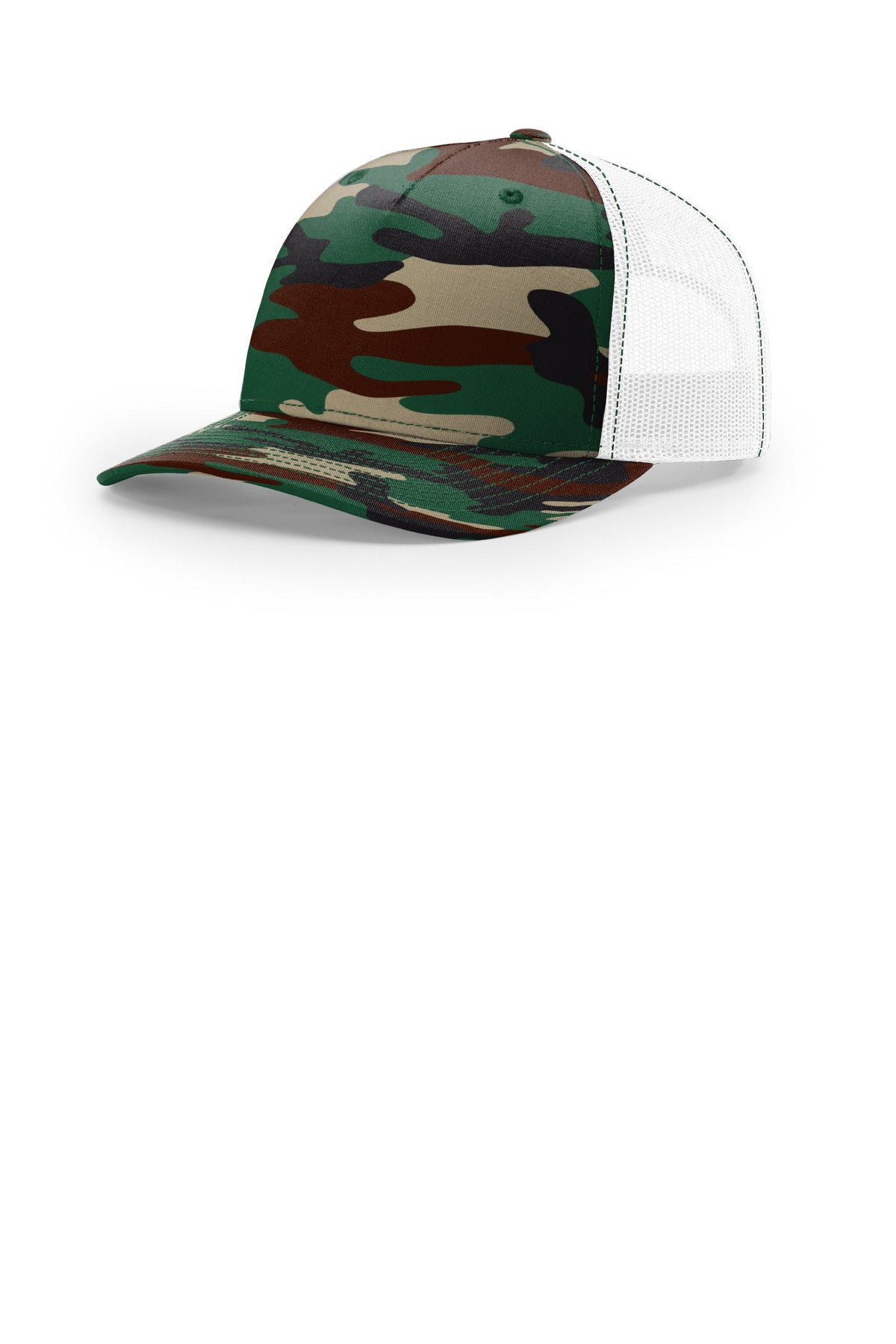 Green Camo/ White