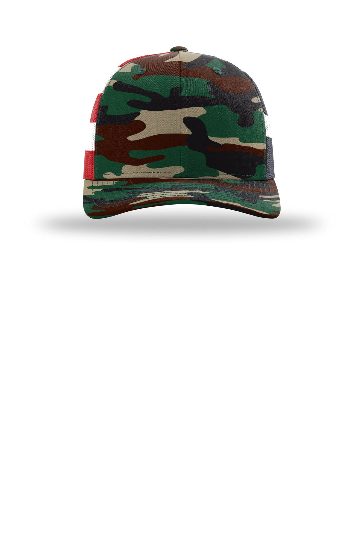 Green Camo/ Stars Stripes