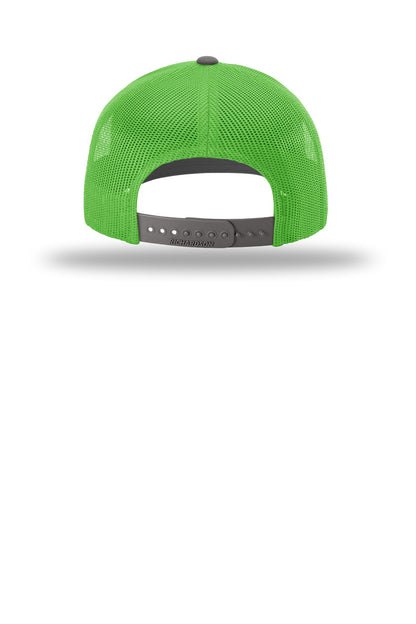 Charcoal/ Neon Green