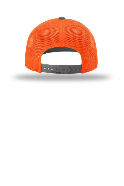 Charcoal/ Neon Orange
