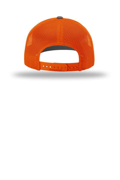 Charcoal/ Orange