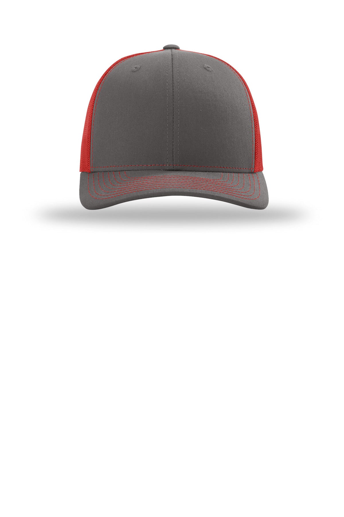 Charcoal/ Red