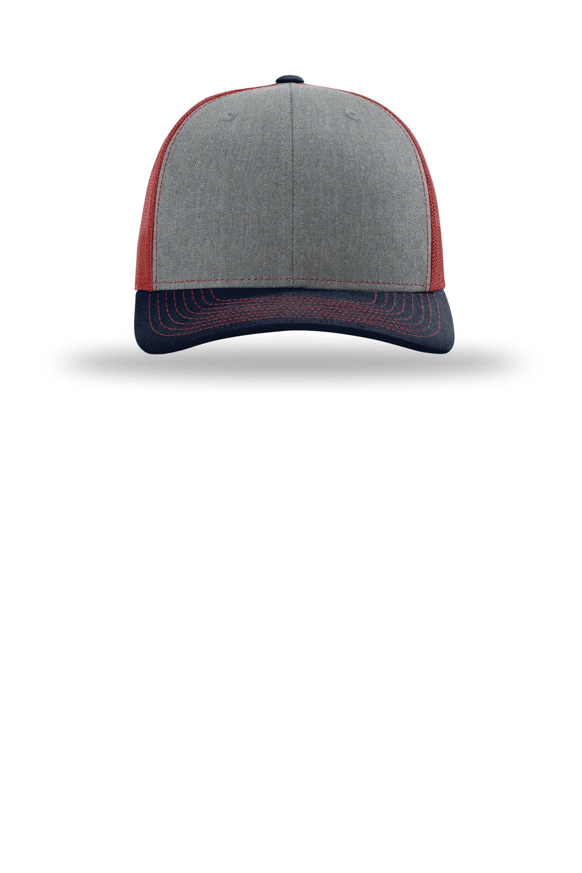 Heather Grey/ Cardinal/ Navy