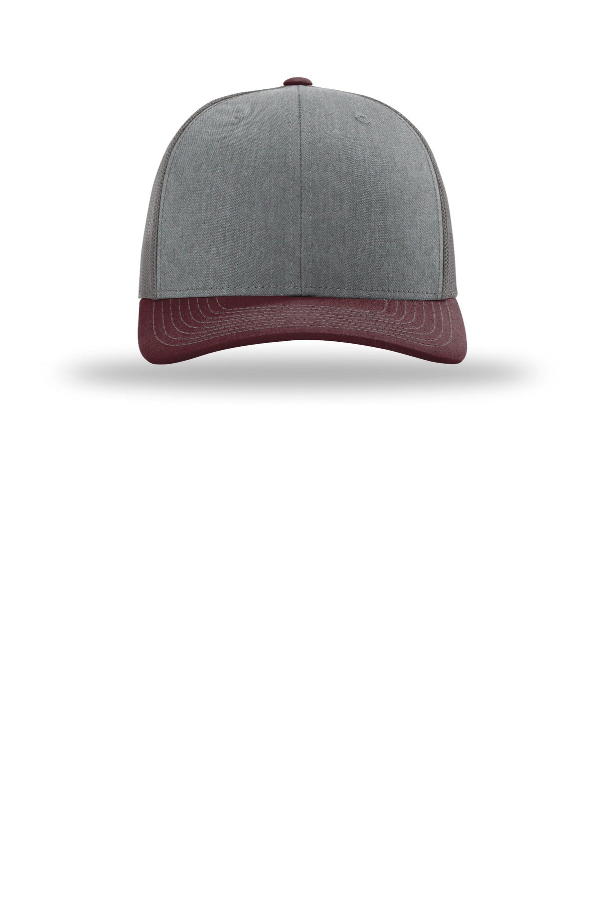 Heather Grey/ Charcoal/ Maroon
