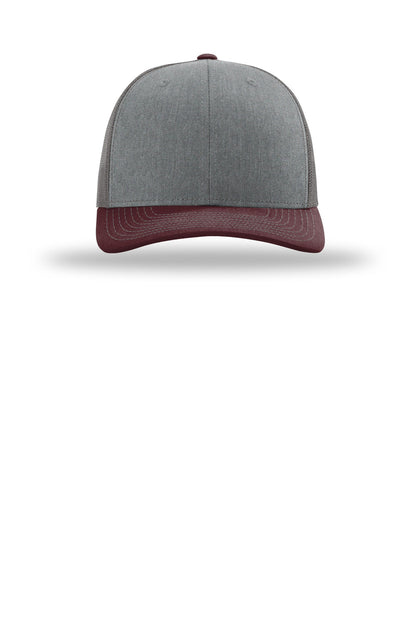 Heather Grey/ Charcoal/ Maroon