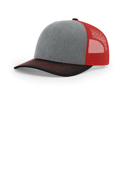 Heather Grey/ Red/ Black