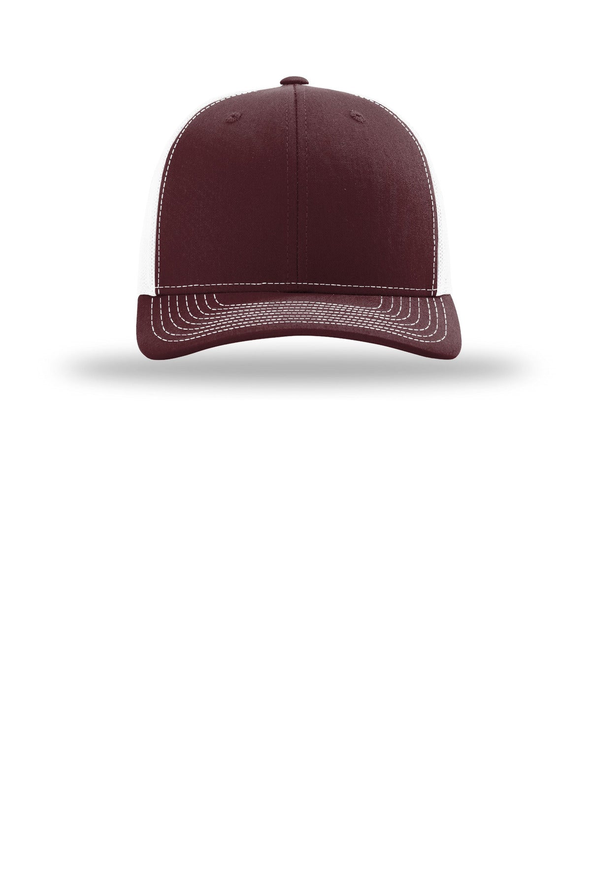 Maroon/ White